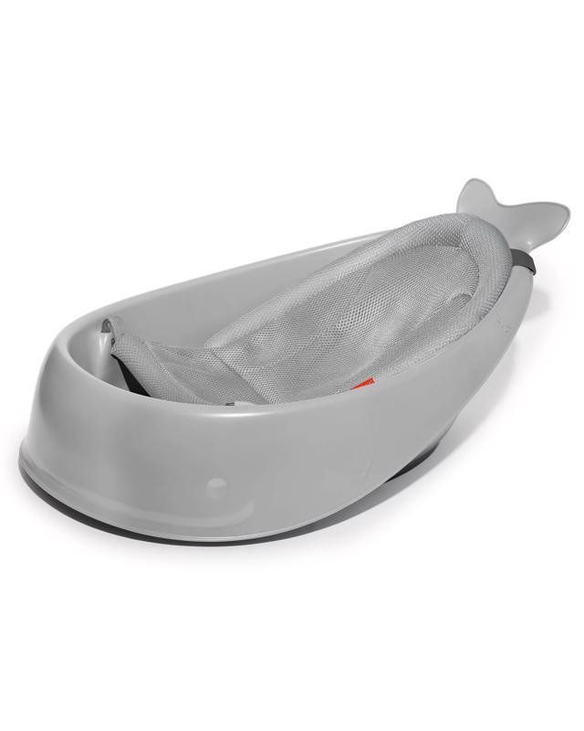 SKIP HOP Moby babakád ergonomikus betéttel, szürke színben