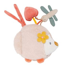   NATTOU Puha könyv sündisznó Zoe aktivitásokkal 14 cm Mila, Zoe & Lana