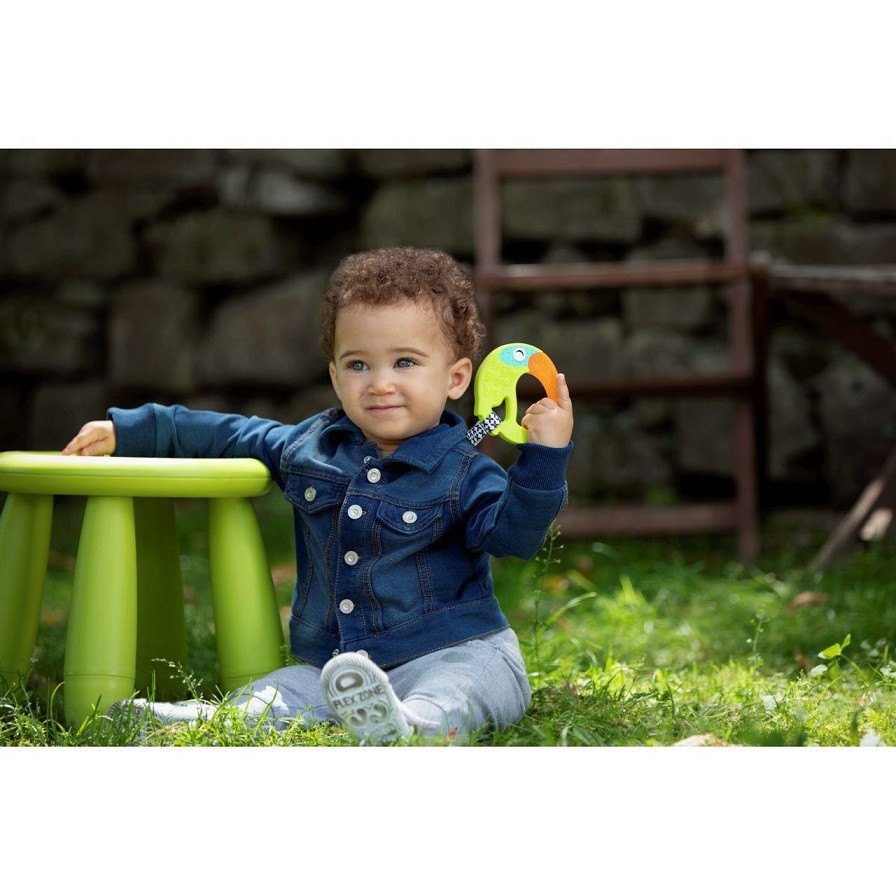 CHICCO Multiszenzoros rágóka Fresh Tukan 6h+ alternatív képe 2