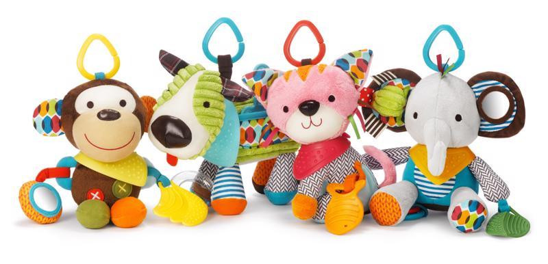 SKIP HOP Aktív játék C gyűrűn Bandana Buddies Kiskölyök 0m+ részletei