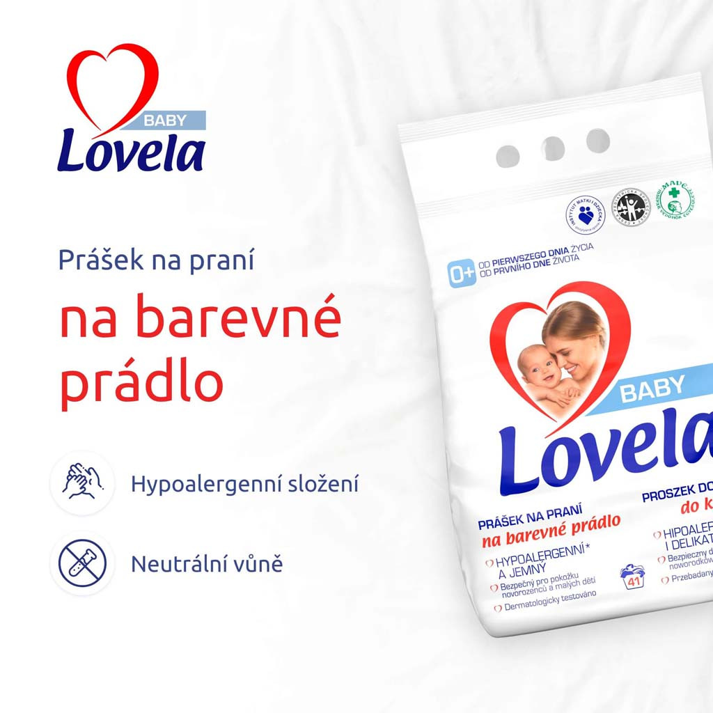 LOVELA Baby mosópor használata