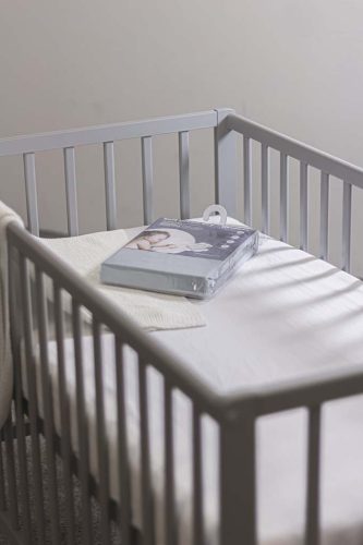 PETITE&MARS Vízhatlan lepedő Soft Dream Dry 120 x 60 White