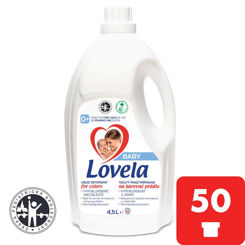LOVELA Baby folyékony mosószer előnyei