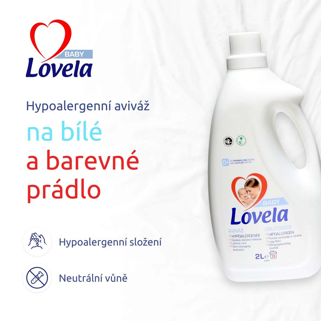 LOVELA Baby Öblítő Hipoallergén Formula