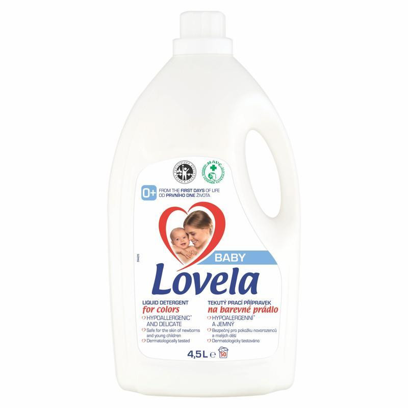 LOVELA Baby folyékony mosószer fehér ruhákhoz