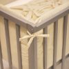 PETITE&MARS Rácsvédő kiságyba  TILLY MAX Light Beige 360 cm