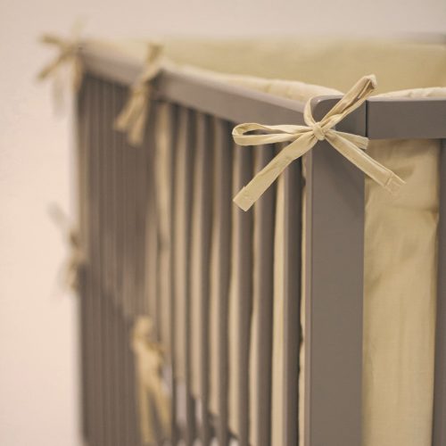 PETITE&MARS Rácsvédő kiságyba  TILLY MAX Light Grey 360 cm