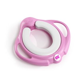   OK BABY Puha, csúszásgátló WC-ülőke fogantyúkkal, Pinguo Soft Pink