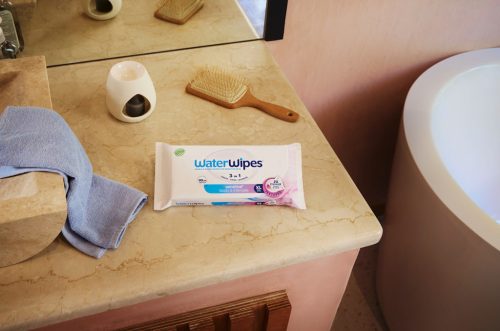 12x WATERWIPES Nedves törlőkendő Adults műanyagmentes 30 db ( 360 db )