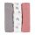 Petite&Mars Bambusz muszlin 3db-os pelenka szett Moussy Rose Rainbows, 68 x 68 cm