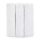 Petite&Mars Bambusz muszlin 3db-os pelenka szett Moussy Total White, 68 x 68 cm