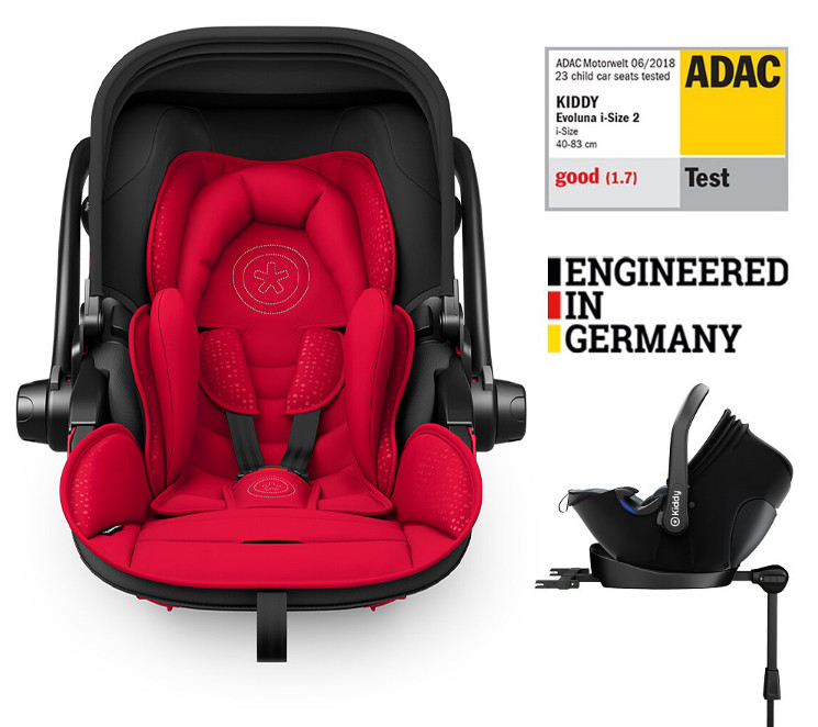 KIDDY Autosedačka Evoluna i-size 2 Chili Red
