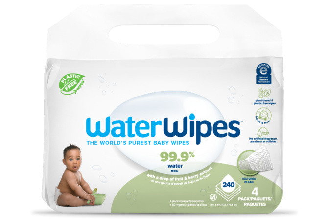 WaterWipes nedves törlőkendők, Soapberry kivonattal