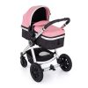 PETITE&MARS Kombinált babakocsi 2in 1 Grand II Platinum Pink
