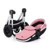 PETITE&MARS Kombinált babakocsi 2in 1 Grand II Platinum Pink