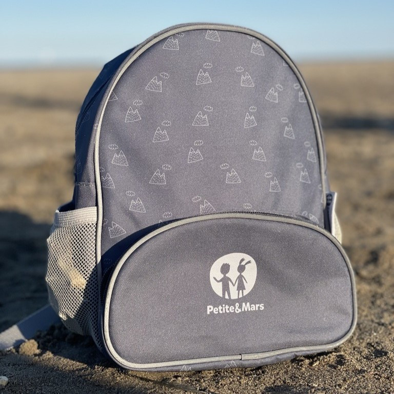 PETITE&MARS Gyermek hátizsák Backie Grey Hills - részletek