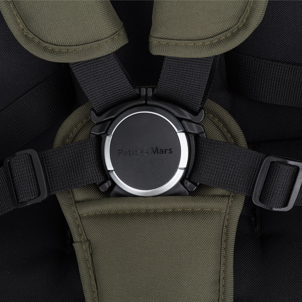 PETITE&MARS Sport babakocsi váz Street2 Black - Összecsukott állapot