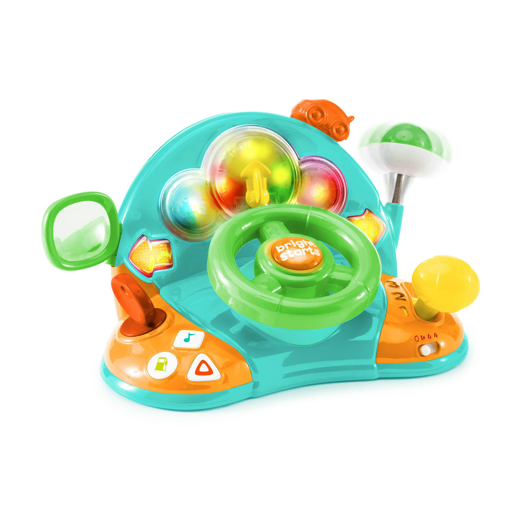 BRIGHT STARTS Zenélő kormánykerék játék Lights & Colors Driver™ 6hó+ - Fő kép
