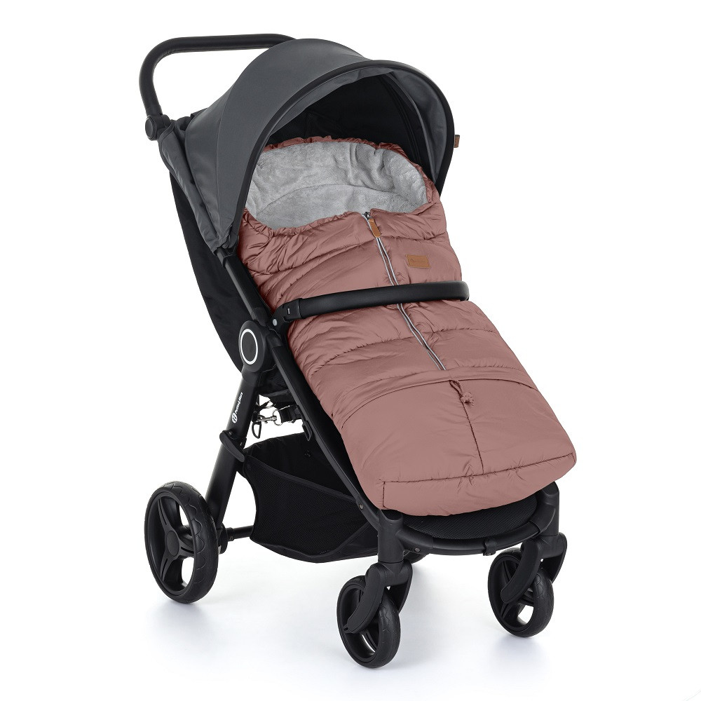 PETITE&MARS Állítható bundazsák 3in1 Jibot Dusty Pink - használat közben