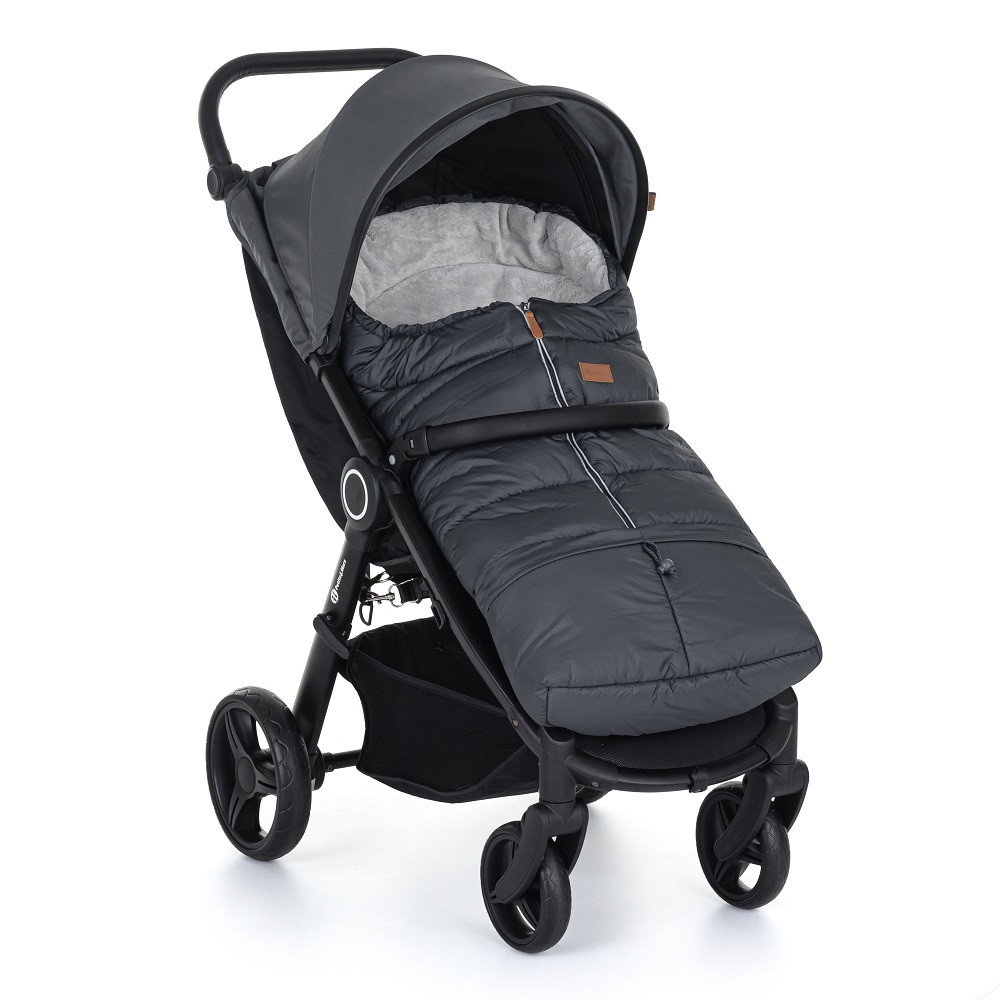 PETITE&MARS Állítható bundazsák 3in1 Jibot Charcoal Grey - Kényelem és Praktikum