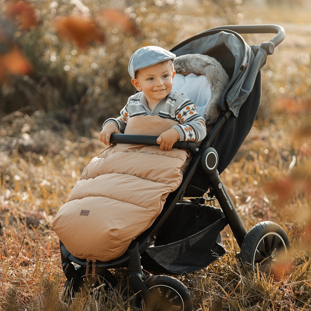 PETITE&MARS Bundazsák Comfy 4in1 Elegant Caramel/Beige belső nézet