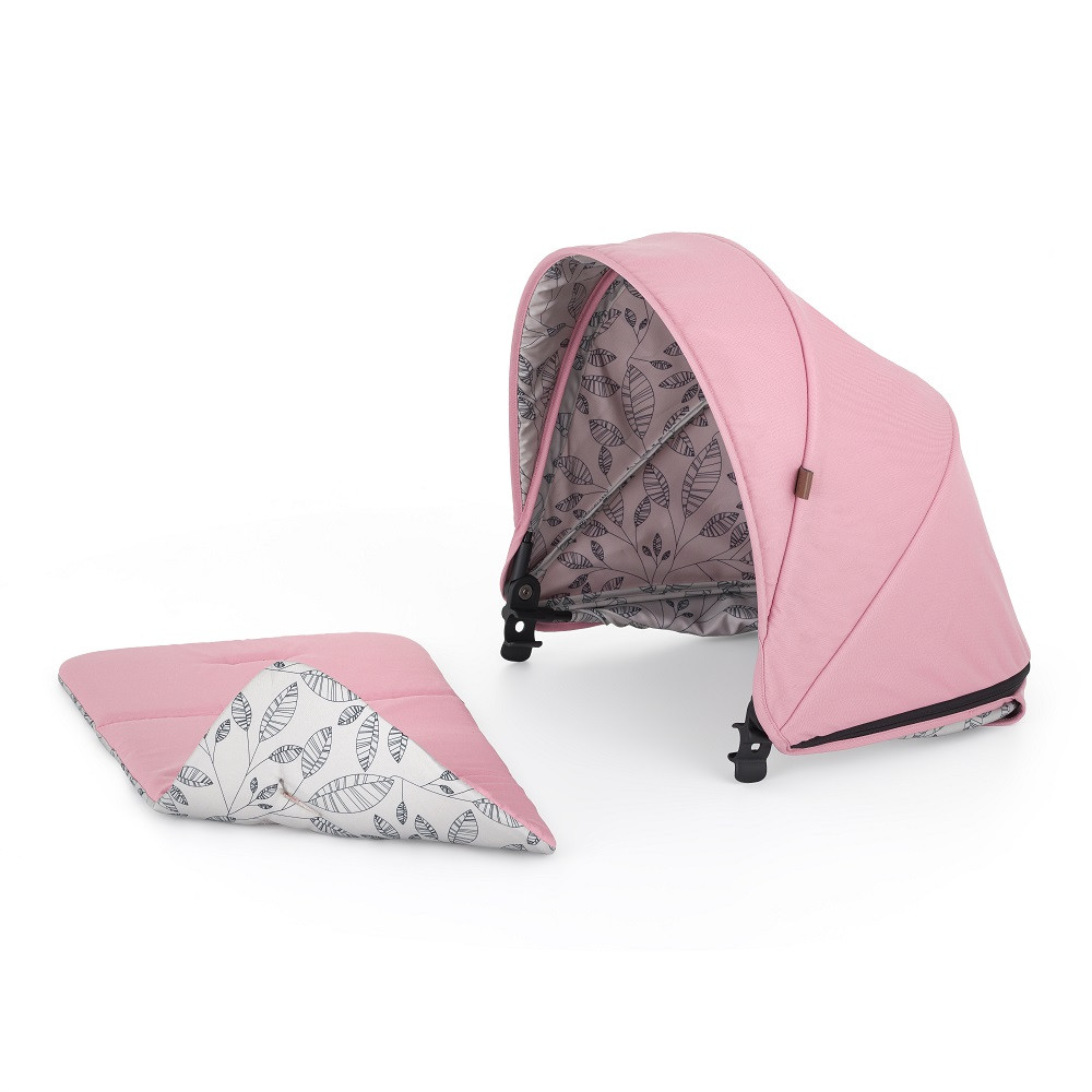 PETITE&MARS Napfénytető+övvédő Royal2/3 Rose Pink utazóágy