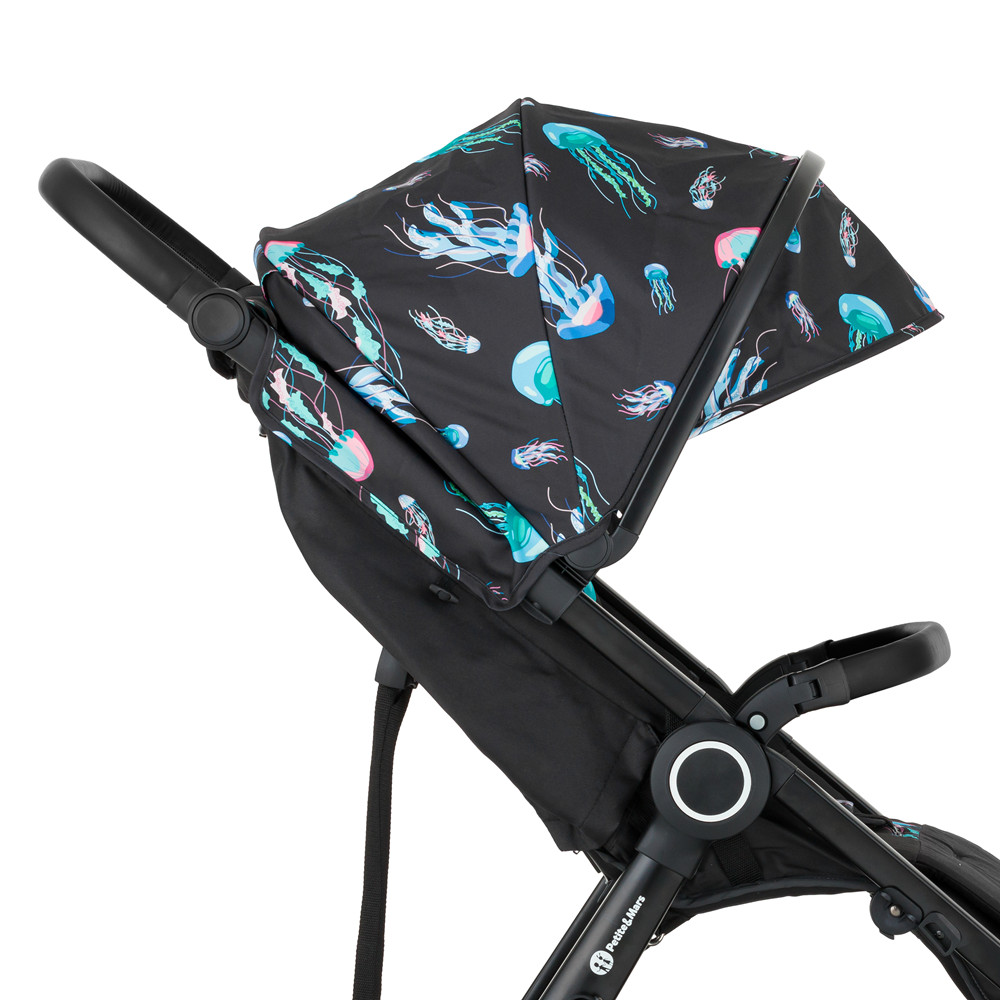 PETITE&MARS Napfénytető + övvédő Street2 Limited 100 Jellyfish - kompakt méret