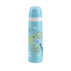 CHICCO Termoska modrá s obrázkami 500 ml