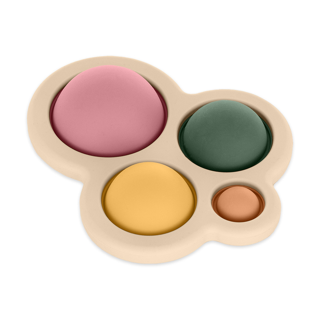 PETITE&MARS Szilikon játék Chill out Dusty Rose 6hó+ alternatív képe