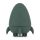 PETITE&MARS Szilikon fürdőjáték kefével Splashy Rocket Misty Green 6m+