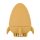 PETITE&MARS Szilikon fürdőjáték kefével Splashy Rocket Intense Ochre 6