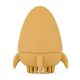 PETITE&MARS Szilikon fürdőjáték kefével Splashy Rocket Intense Ochre 6