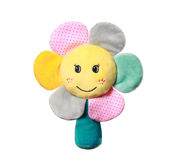 BABYONO Csörgő játék Rainbow Flower - Színes és biztonságos szórakozás a babáknak