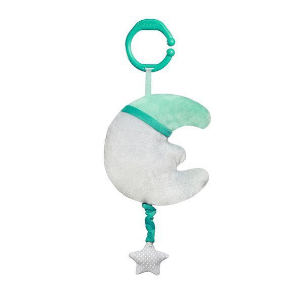 BABYONO Zenélő játék C-karikán Happy Moon 0hó+ közeli kép