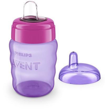 Philips AVENT SCF553/03 Itatópohár Classic 260 ml lányos - Szivárgásmentes kialakítás