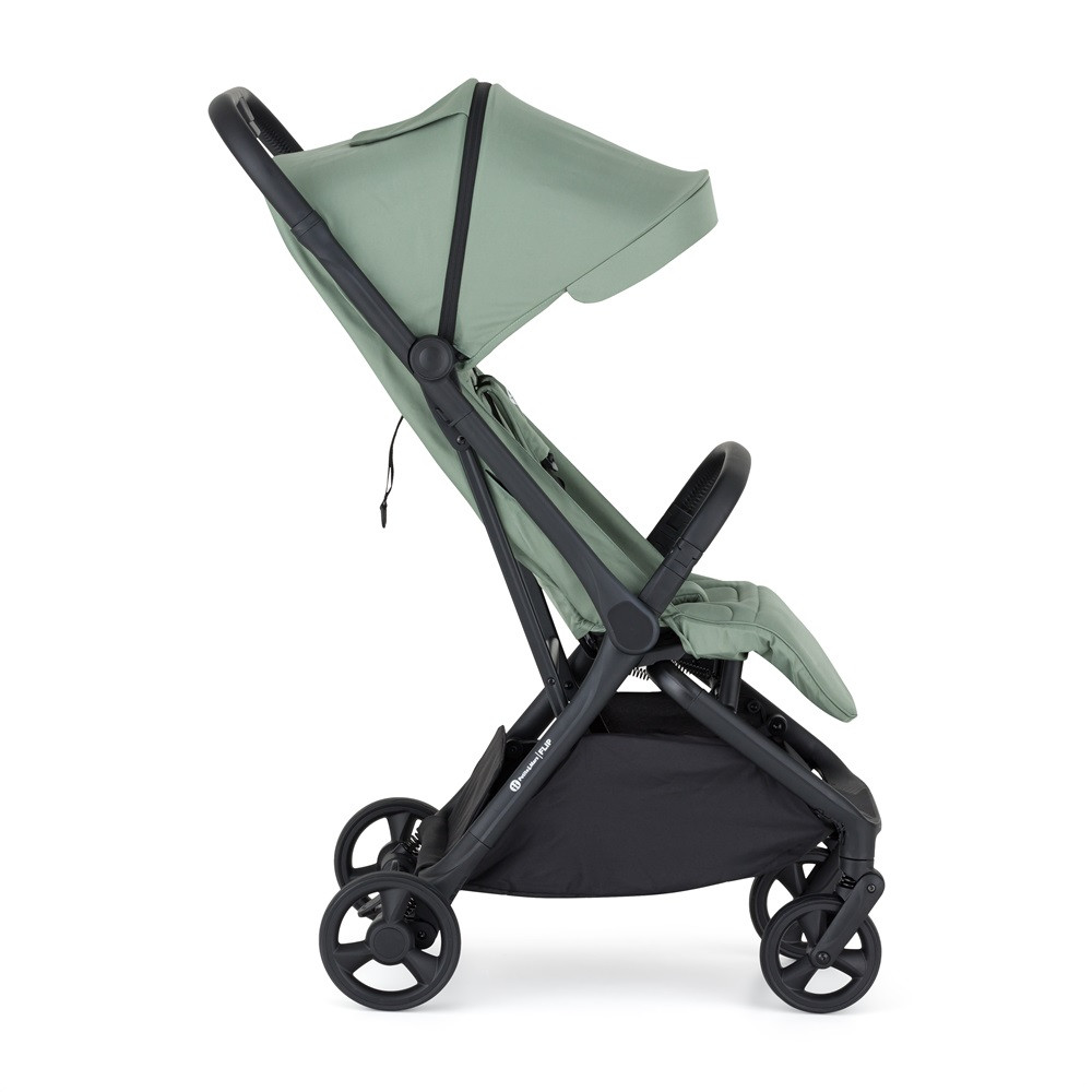 PETITE&MARS Sport babakocsi Flip Matcha Green - Összecsukva