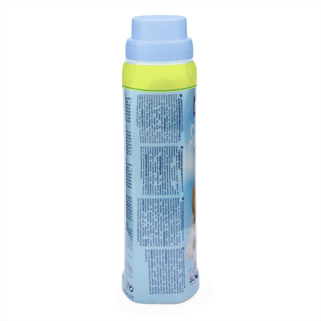 CHICCO Öblítő koncentrátum Édes Púder 750ml összetevői