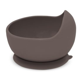   PETITE&MARS Szilikon tál tapadókoronggal Take&Match Bitter Cocoa 6m+