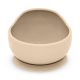 PETITE&MARS Szilikon tál tapadókoronggal Take&Match Desert Sand 6m+