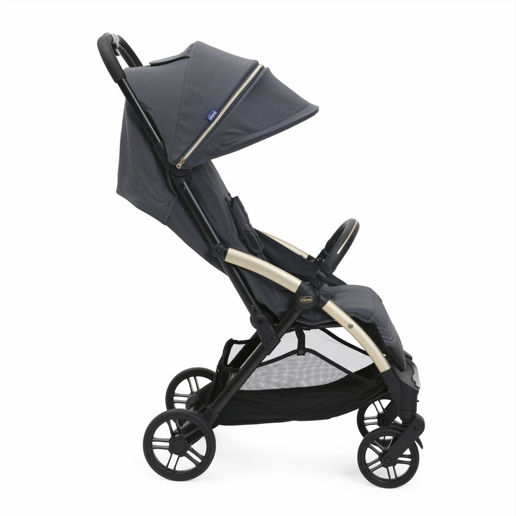 CHICCO Sport babakocsi Goody Xplus - Dark Shadow összecsukva