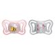 CHICCO Physio Light szilikon cumik rózsaszín 2-6 hónapos, 2 db
