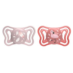   CHICCO Physio Light szilikon cumi rózsaszín 6-16 hónapos, 2 db