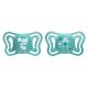 CHICCO Physio Light szilikon cumi kék 16-36 hónapos, 2 db