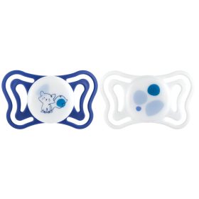 CHICCO Physioforma Light szilikon fogszabályozó cumi blue 16-36 hónap,