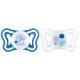 CHICCO Physioforma Light szilikon fogszabályozó cumi blue 6-16 hónap, 