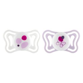 CHICCO Physioforma Light szilikon fogszabályozó cumi pink 2-6 hónap, 2