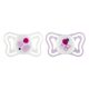 CHICCO Physioforma Light szilikon fogszabályozó cumi pink 2-6 hónap, 2