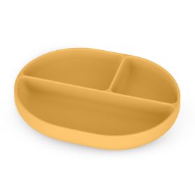 PETITE&MARS Szilikon osztott tányér, ovális Take&Match Intense Ochre 6