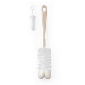 BABYONO Cumisüveg kefe mini kefével Bézs