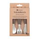 PETITE&MARS Rozsdamentes acél evőeszközkészlet Take&Match Bitter Cocoa